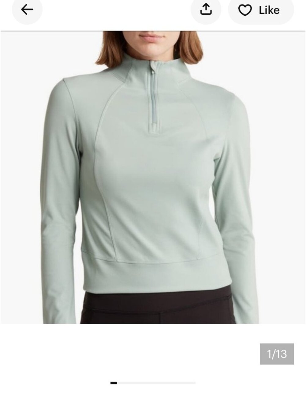 Yogalicious Lux Quarter Zip Jacket
